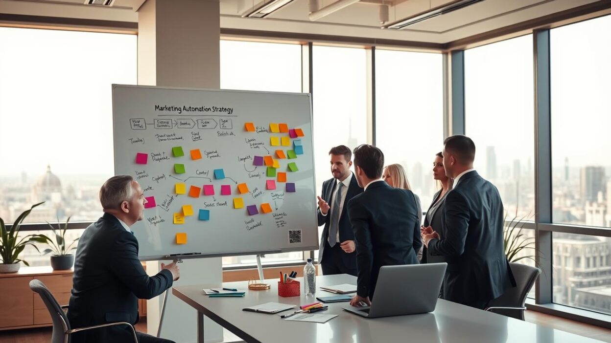 how to use marketing automation​