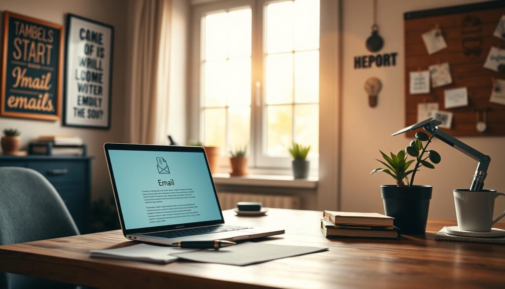 email content creation