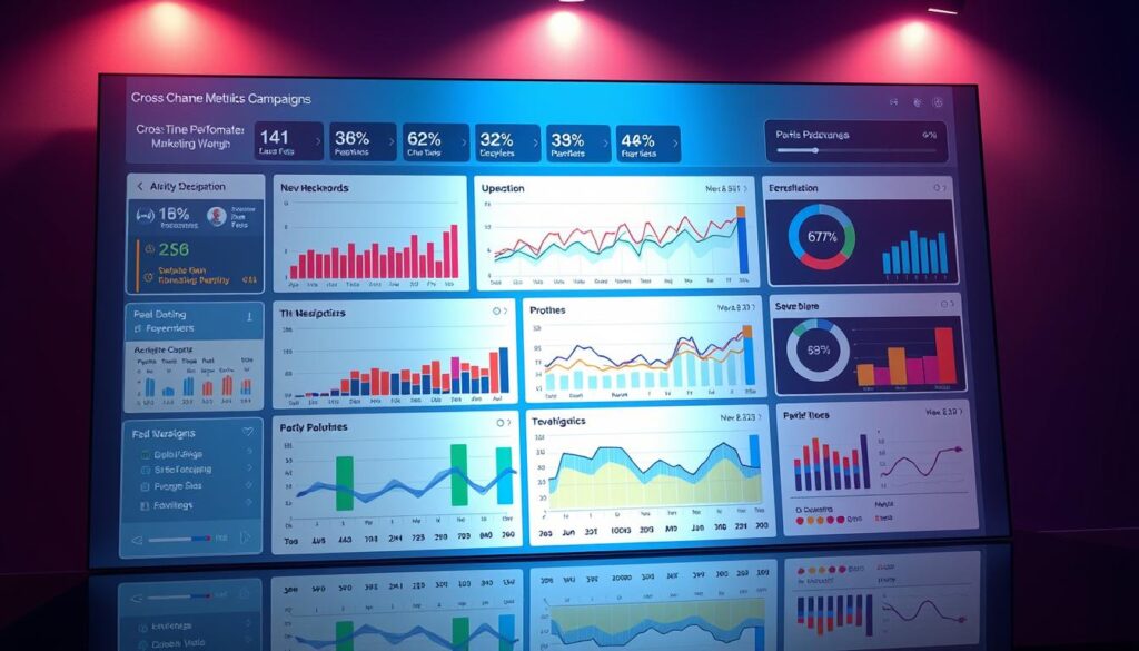 cross-channel tracking dashboard